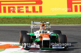 James Calado (GBR) Sahara Force India VJM06 Test Driver. 06.09.2013. Formula 1 World Championship, Rd 12, Italian Grand Prix, Monza, Italy, Practice Day.