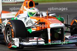 Paul di Resta (GBR) Sahara Force India VJM06. 06.09.2013. Formula 1 World Championship, Rd 12, Italian Grand Prix, Monza, Italy, Practice Day.