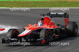 Rodolfo Gonzalez (VEN) Marussia F1 Team MR02 Reserve Driver. 06.09.2013. Formula 1 World Championship, Rd 12, Italian Grand Prix, Monza, Italy, Practice Day.