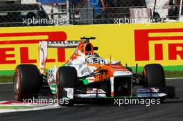 James Calado (GBR) Sahara Force India VJM06 Test Driver. 06.09.2013. Formula 1 World Championship, Rd 12, Italian Grand Prix, Monza, Italy, Practice Day.