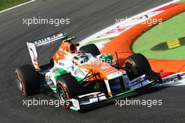 James Calado (GBR) Sahara Force India VJM06 Test Driver. 06.09.2013. Formula 1 World Championship, Rd 12, Italian Grand Prix, Monza, Italy, Practice Day.