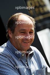 Gerhard Berger (AUT). 06.09.2013. Formula 1 World Championship, Rd 12, Italian Grand Prix, Monza, Italy, Practice Day.
