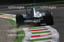 Lewis Hamilton (GBR) Mercedes AMG F1 W04. 06.09.2013. Formula 1 World Championship, Rd 12, Italian Grand Prix, Monza, Italy, Practice Day.