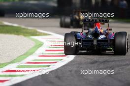 Sebastian Vettel (GER) Red Bull Racing RB9. 06.09.2013. Formula 1 World Championship, Rd 12, Italian Grand Prix, Monza, Italy, Practice Day.