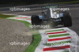 Nico Rosberg (GER) Mercedes AMG F1 W04. 06.09.2013. Formula 1 World Championship, Rd 12, Italian Grand Prix, Monza, Italy, Practice Day.