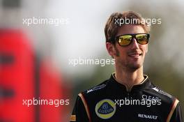 Romain Grosjean (FRA) Lotus F1 Team. 06.09.2013. Formula 1 World Championship, Rd 12, Italian Grand Prix, Monza, Italy, Practice Day.
