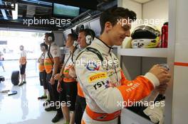 James Calado (GBR) Sahara Force India Third Driver. 06.09.2013. Formula 1 World Championship, Rd 12, Italian Grand Prix, Monza, Italy, Practice Day.