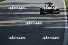 Mark Webber (AUS) Red Bull Racing RB9. 06.09.2013. Formula 1 World Championship, Rd 12, Italian Grand Prix, Monza, Italy, Practice Day.