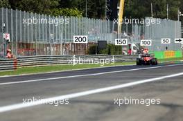 Rodolfo Gonzalez (VEN) Marussia F1 Team MR02 Reserve Driver. 06.09.2013. Formula 1 World Championship, Rd 12, Italian Grand Prix, Monza, Italy, Practice Day.