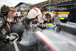 Esteban Gutierrez (MEX), Sauber F1 Team  08.09.2013. Formula 1 World Championship, Rd 12, Italian Grand Prix, Monza, Italy, Race Day.