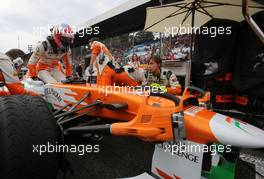 Paul di Resta (GBR), Force India Formula One Team  08.09.2013. Formula 1 World Championship, Rd 12, Italian Grand Prix, Monza, Italy, Race Day.