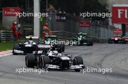 Pastor Maldonado (VEN) Williams FW35. 08.09.2013. Formula 1 World Championship, Rd 12, Italian Grand Prix, Monza, Italy, Race Day.