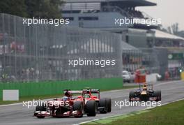 Fernando Alonso (ESP), Scuderia Ferrari  08.09.2013. Formula 1 World Championship, Rd 12, Italian Grand Prix, Monza, Italy, Race Day.