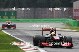 Sergio Perez (MEX) McLaren MP4-28. 08.09.2013. Formula 1 World Championship, Rd 12, Italian Grand Prix, Monza, Italy, Race Day.