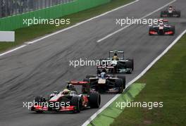 Sergio Perez (MEX), McLaren Mercedes  08.09.2013. Formula 1 World Championship, Rd 12, Italian Grand Prix, Monza, Italy, Race Day.