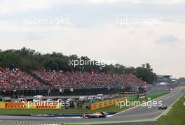 Adrian Sutil (GER), Sahara Force India F1 Team   08.09.2013. Formula 1 World Championship, Rd 12, Italian Grand Prix, Monza, Italy, Race Day.