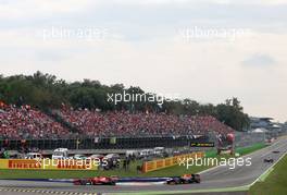 Felipe Massa (BRA), Scuderia Ferrari  08.09.2013. Formula 1 World Championship, Rd 12, Italian Grand Prix, Monza, Italy, Race Day.