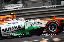 Adrian Sutil (GER) Sahara Force India VJM06. 08.09.2013. Formula 1 World Championship, Rd 12, Italian Grand Prix, Monza, Italy, Race Day.