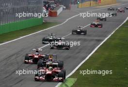 Felipe Massa (BRA), Scuderia Ferrari  08.09.2013. Formula 1 World Championship, Rd 12, Italian Grand Prix, Monza, Italy, Race Day.