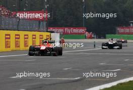 Jules Bianchi (FRA), Marussia Formula One Team   08.09.2013. Formula 1 World Championship, Rd 12, Italian Grand Prix, Monza, Italy, Race Day.
