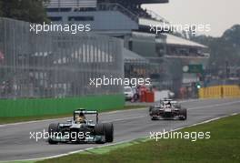 Lewis Hamilton (GBR), Mercedes Grand Prix  08.09.2013. Formula 1 World Championship, Rd 12, Italian Grand Prix, Monza, Italy, Race Day.