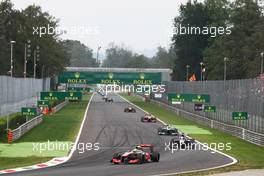 Sergio Perez (MEX) McLaren MP4-28. 08.09.2013. Formula 1 World Championship, Rd 12, Italian Grand Prix, Monza, Italy, Race Day.