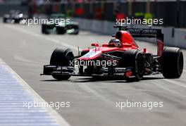 Jules Bianchi (FRA), Marussia Formula One Team   07.09.2013. Formula 1 World Championship, Rd 12, Italian Grand Prix, Monza, Italy, Qualifying Day.