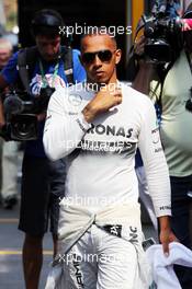 Lewis Hamilton (GBR) Mercedes AMG F1. 07.09.2013. Formula 1 World Championship, Rd 12, Italian Grand Prix, Monza, Italy, Qualifying Day.