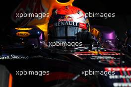 Sebastian Vettel (GER) Red Bull Racing RB9. 07.09.2013. Formula 1 World Championship, Rd 12, Italian Grand Prix, Monza, Italy, Qualifying Day.