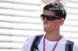 Luke (GBR), the stepson of Mark Webber (AUS) Red Bull Racing. 07.09.2013. Formula 1 World Championship, Rd 12, Italian Grand Prix, Monza, Italy, Qualifying Day.