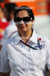 Monisha Kaltenborn (AUT) Sauber Team Principal. 07.09.2013. Formula 1 World Championship, Rd 12, Italian Grand Prix, Monza, Italy, Qualifying Day.