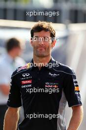 Mark Webber (AUS) Red Bull Racing. 07.09.2013. Formula 1 World Championship, Rd 12, Italian Grand Prix, Monza, Italy, Qualifying Day.