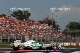 Nico Rosberg (GER) Mercedes AMG F1 W04. 07.09.2013. Formula 1 World Championship, Rd 12, Italian Grand Prix, Monza, Italy, Qualifying Day.
