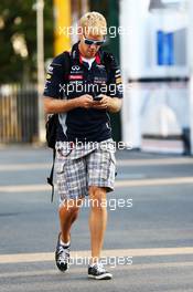 Sebastian Vettel (GER) Red Bull Racing. 07.09.2013. Formula 1 World Championship, Rd 12, Italian Grand Prix, Monza, Italy, Qualifying Day.