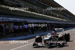 Nico Hulkenberg (GER) Sauber C32. 07.09.2013. Formula 1 World Championship, Rd 12, Italian Grand Prix, Monza, Italy, Qualifying Day.
