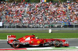 Felipe Massa (BRA) Ferrari F138. 07.09.2013. Formula 1 World Championship, Rd 12, Italian Grand Prix, Monza, Italy, Qualifying Day.