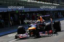 Mark Webber (AUS) Red Bull Racing RB9. 07.09.2013. Formula 1 World Championship, Rd 12, Italian Grand Prix, Monza, Italy, Qualifying Day.