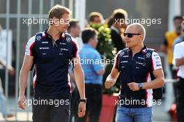 Valtteri Bottas (FIN) Williams (Right). 07.09.2013. Formula 1 World Championship, Rd 12, Italian Grand Prix, Monza, Italy, Qualifying Day.