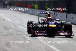 Mark Webber (AUS), Red Bull Racing  07.09.2013. Formula 1 World Championship, Rd 12, Italian Grand Prix, Monza, Italy, Qualifying Day.
