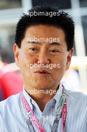 Yasuhisa Arai (JPN) Honda Motorsport Chief Officer. 07.09.2013. Formula 1 World Championship, Rd 12, Italian Grand Prix, Monza, Italy, Qualifying Day.