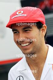Sergio Perez (MEX) McLaren. 08.09.2013. Formula 1 World Championship, Rd 12, Italian Grand Prix, Monza, Italy, Race Day.
