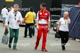Rob Smedley (GBR) Ferrari Race Engineer. 08.09.2013. Formula 1 World Championship, Rd 12, Italian Grand Prix, Monza, Italy, Race Day.