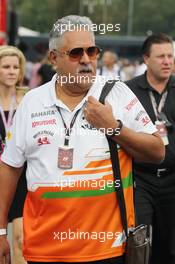 Dr. Vijay Mallya (IND) Sahara Force India F1 Team Owner. 08.09.2013. Formula 1 World Championship, Rd 12, Italian Grand Prix, Monza, Italy, Race Day.