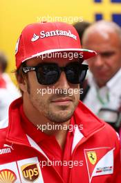 Fernando Alonso (ESP) Ferrari. 08.09.2013. Formula 1 World Championship, Rd 12, Italian Grand Prix, Monza, Italy, Race Day.