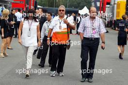 Dr. Vijay Mallya (IND) Sahara Force India F1 Team Owner. 08.09.2013. Formula 1 World Championship, Rd 12, Italian Grand Prix, Monza, Italy, Race Day.