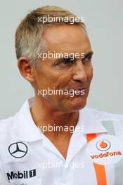 Martin Whitmarsh (GBR) McLaren Chief Executive Officer. 08.09.2013. Formula 1 World Championship, Rd 12, Italian Grand Prix, Monza, Italy, Race Day.