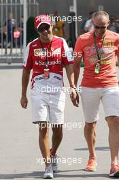 Felipe Massa (BRA) Ferrari. 05.09.2013. Formula 1 World Championship, Rd 12, Italian Grand Prix, Monza, Italy, Preparation Day.