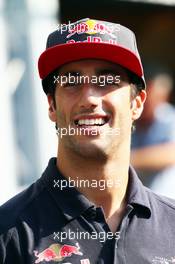 Daniel Ricciardo (AUS) Scuderia Toro Rosso. 05.09.2013. Formula 1 World Championship, Rd 12, Italian Grand Prix, Monza, Italy, Preparation Day.