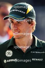 Charles Pic (FRA) Caterham. 05.09.2013. Formula 1 World Championship, Rd 12, Italian Grand Prix, Monza, Italy, Preparation Day.