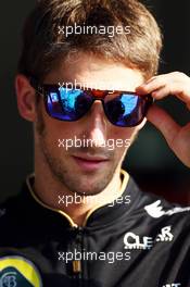 Romain Grosjean (FRA) Lotus F1 Team. 05.09.2013. Formula 1 World Championship, Rd 12, Italian Grand Prix, Monza, Italy, Preparation Day.